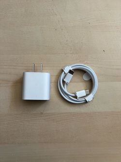 iPhone fast charger 20W with cable
