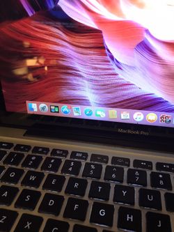 MacBook Pro 250 GB used and working fine