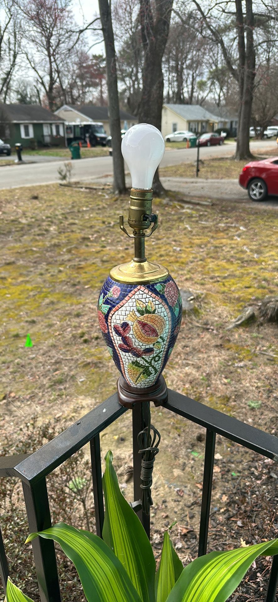 Vintage Mosaic Table Lamps