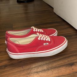 Vans Red Size 10 Woman’s