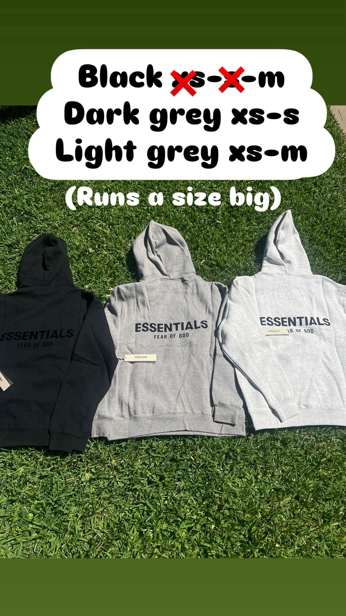 Essentials Hoodies