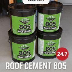Plastic Cement Roof