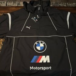 PUMA Men’s BMW MOTORSPORT RACE JACKET Sz M