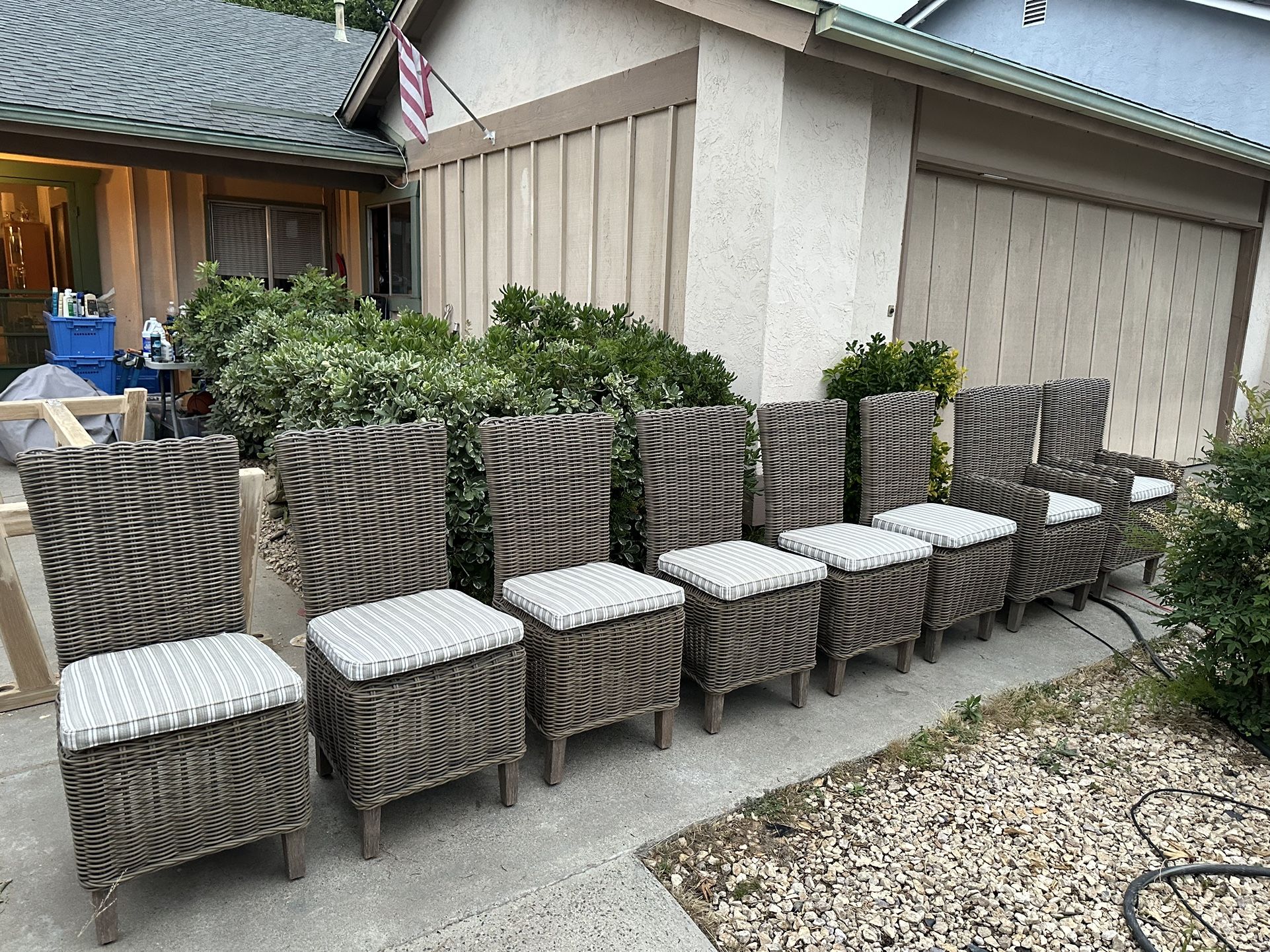 Restoration Hardware Majorca Outdoor Dining Chairs