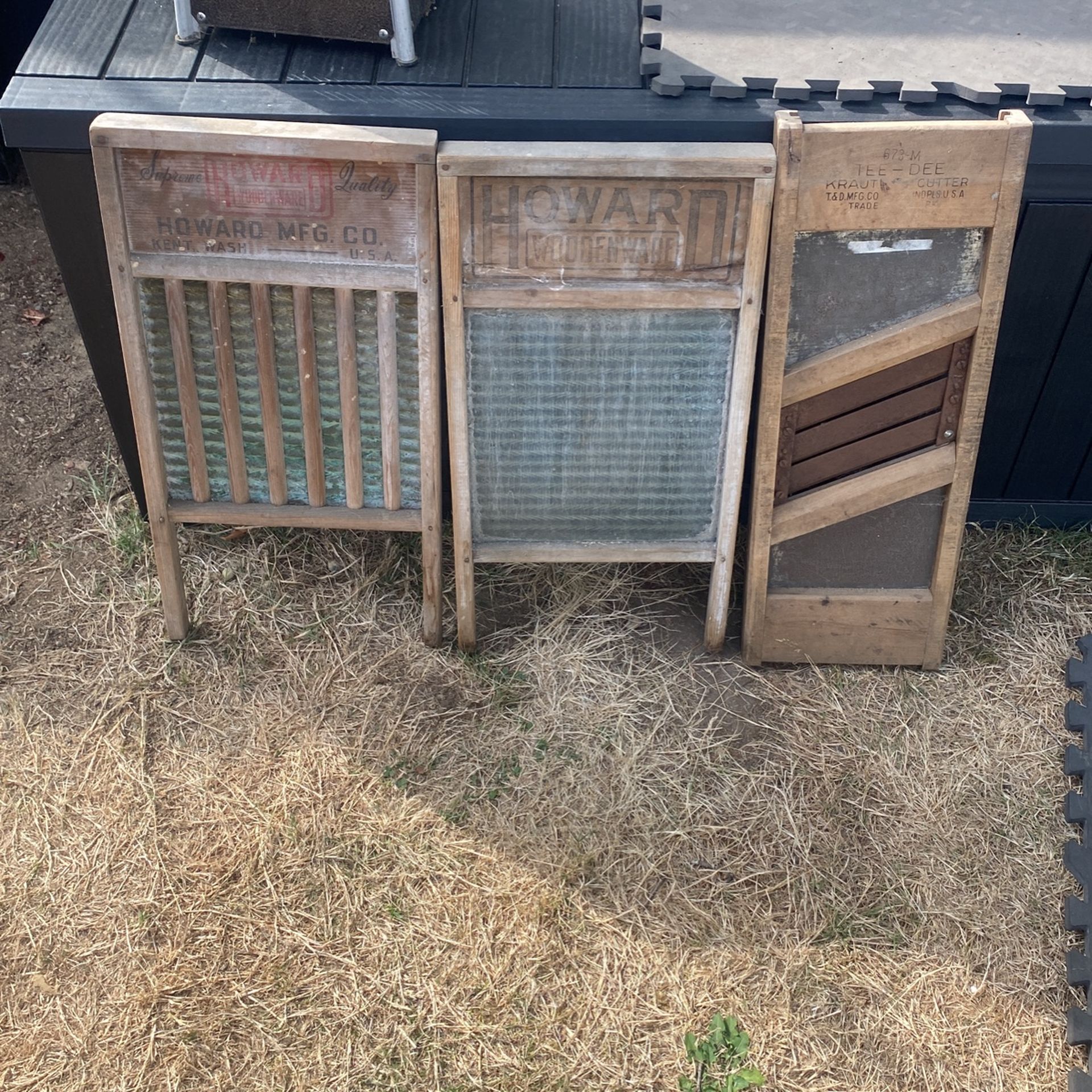 Vintage Washboards & Kraut Cutter