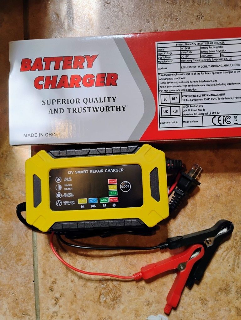 Battery Charger For All Vehicles