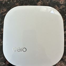 Eero B010001 2nd Generation Tri-Band AC Home Mesh Wifi Router w/ adapter - White