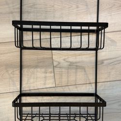 Black Shower Caddy 