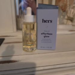 hers Effortless Glow Face Oil (New In Box) 