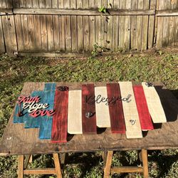 Handmade Reclaimer Wood Wall Decor 