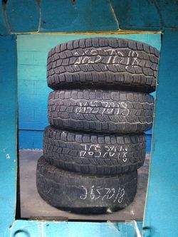TIRE 265 70 18 each Installed Includes ELMOFLES