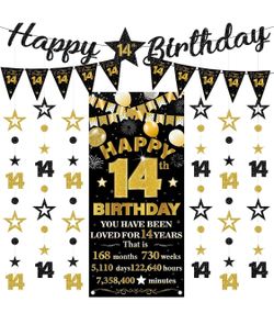 14th birthday decorations
