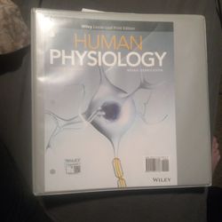 Wiley Loose-leaf Print Edition Human Physiology Second Edition