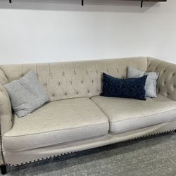 Beautiful Tufted Couches