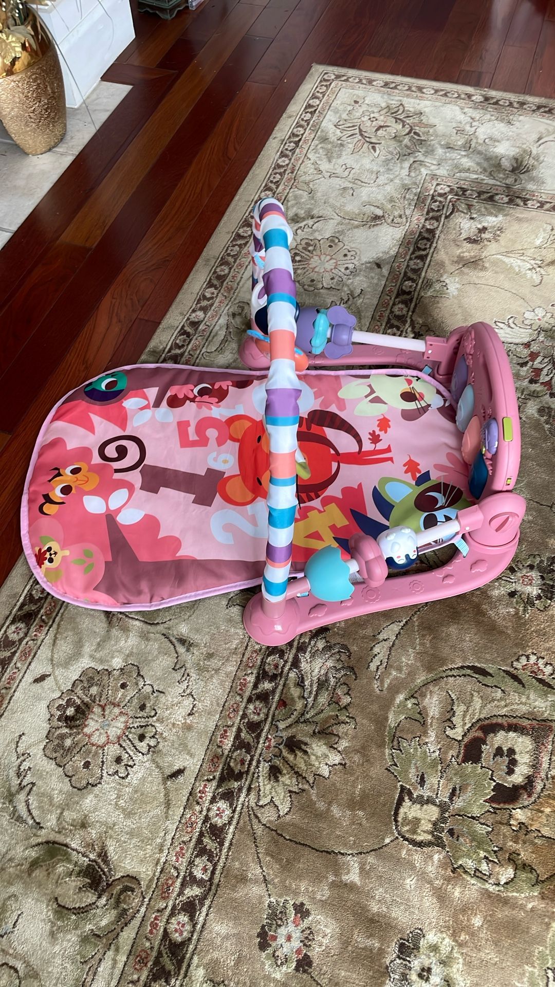 Play Mat With Musical Piano & Toys Around,New Style.