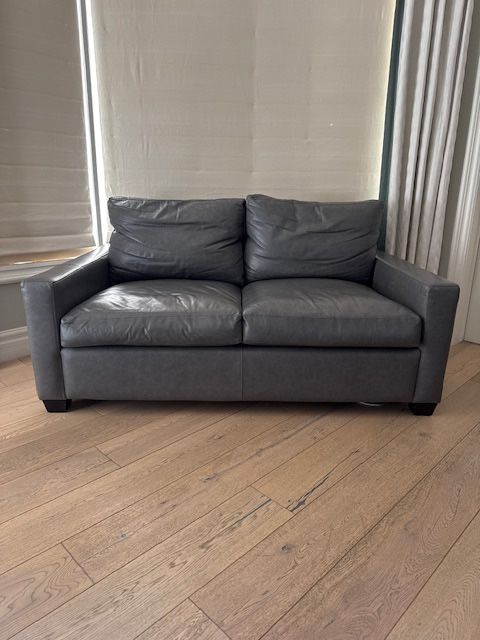 Custom Modern Leather Couch