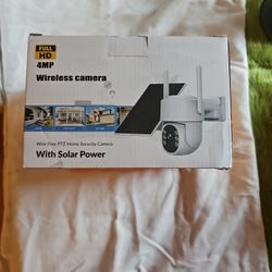 Solar Power Wireless Security Camera 