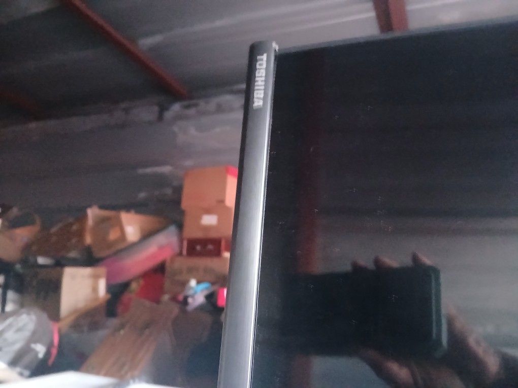 Large TOSHIBA TV