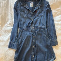 Girl’s Jeans Dress 4-5T