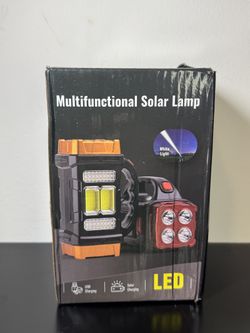 Multifunctional Solar Lamp LED