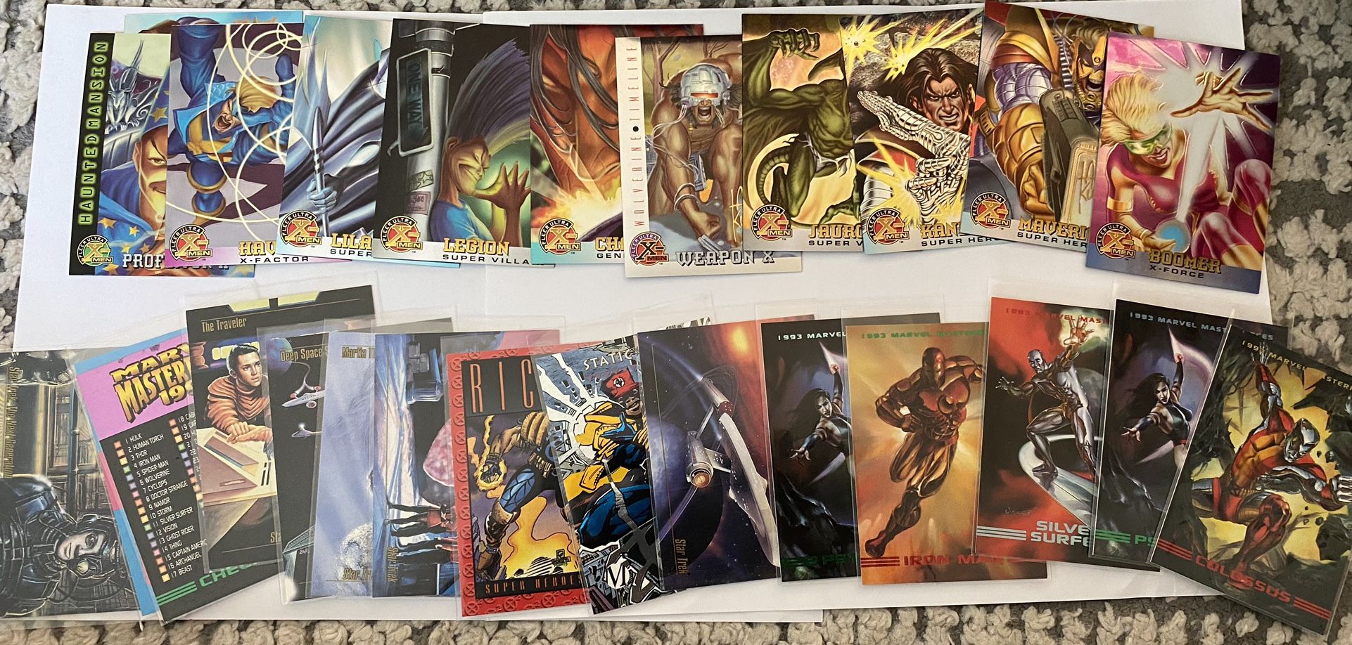 Marvel cards