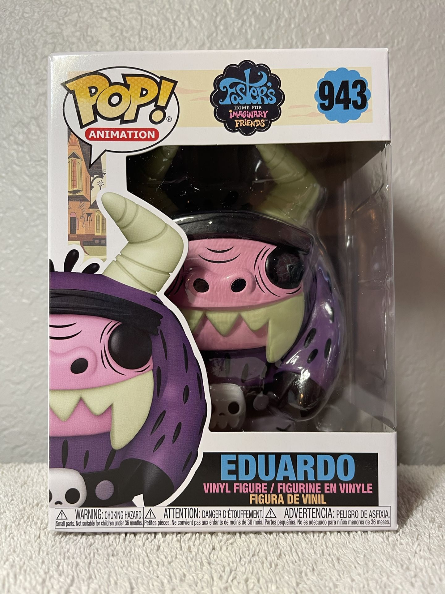 Funko Pop! Foster Home For Imaginary Friends: Eduardo #943
