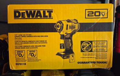 Dewalt 20v 1/2" Impact Wrench DCF911b, Brand New!