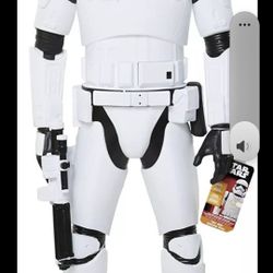 NIB- STAR WARS FIRST ORDER STORMTROOPER  BATTLE BUDDIE 4FT GIANT SIZE - BATTERY OPERATED