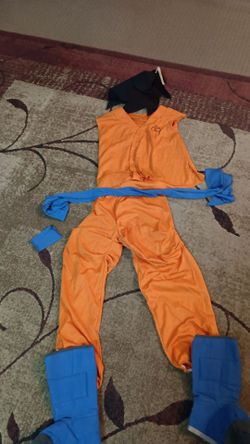 Dragon Ball boys costume boys large 12 to 14