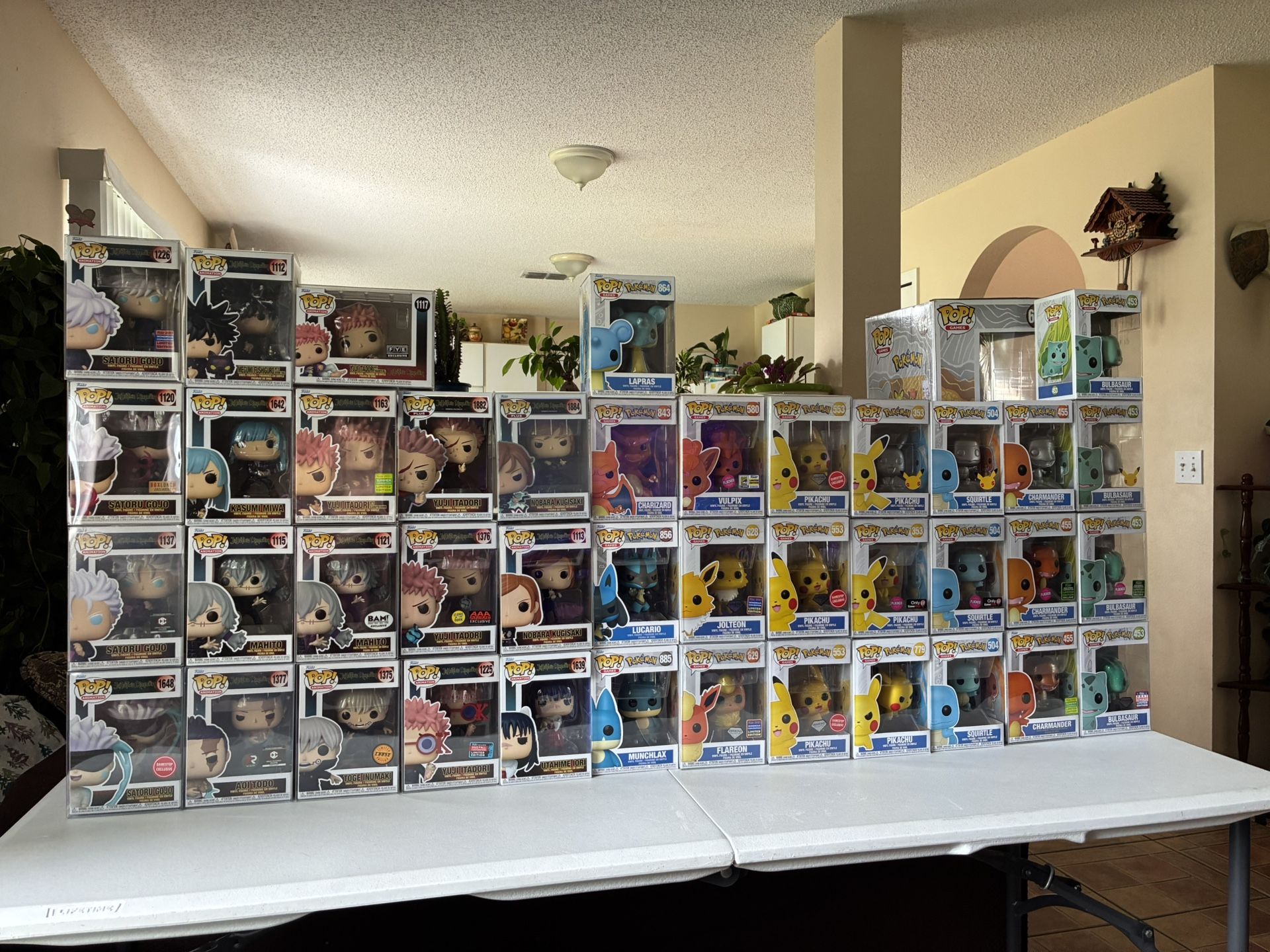 41 Funko Pops Jjk/Pokemon