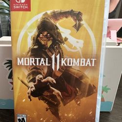 MORTAL KOMBAT 11 FOR SWITCH LIKE NEW CONDITION 