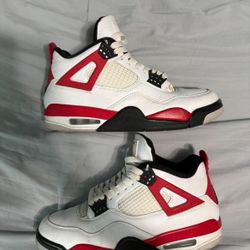 Jordan 4 Red Cements