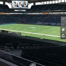 Miami Dolphins Vs Commanders Club Seats Row 1 August 17 Saturday 