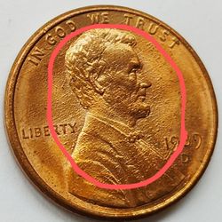 1989 D Lincoln Cent Mint Error Coin