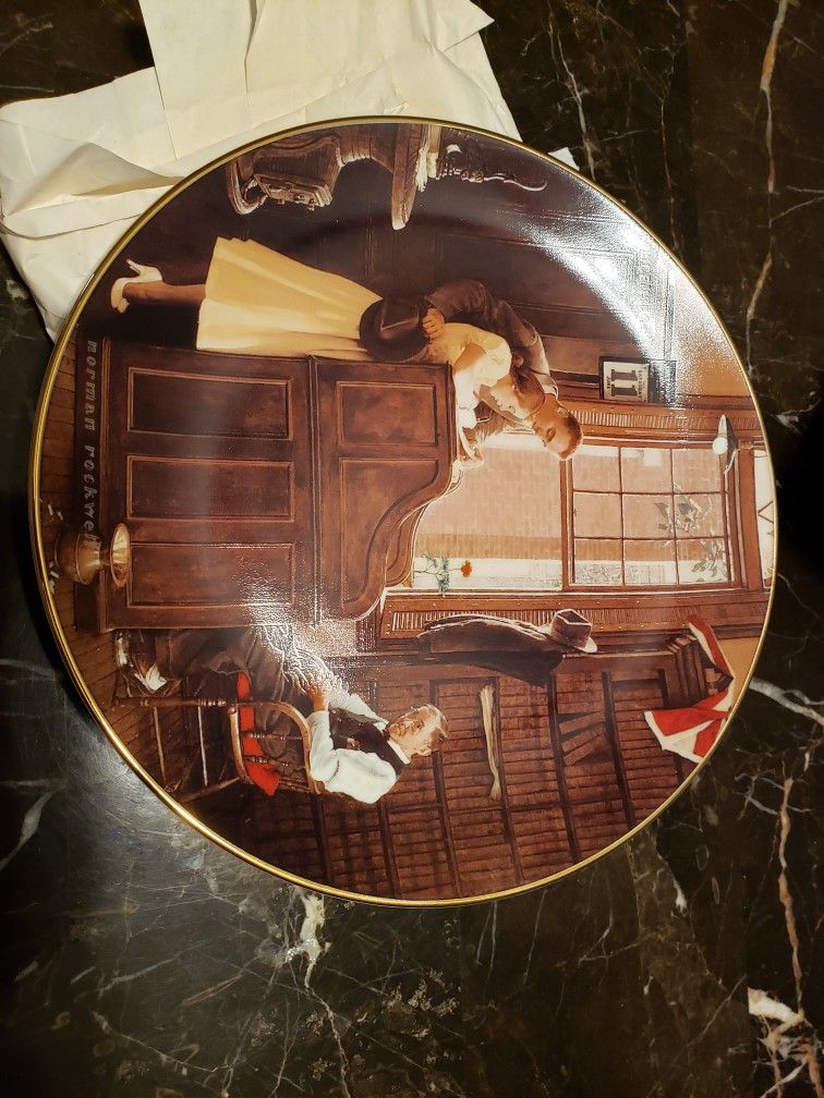 Norman Rockwell Collectors Plate