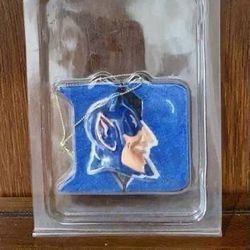New In Box Collectible NCAA University of North Carolina Duke Blue Devils Hanging Mascot Figurine Ornament Accent
