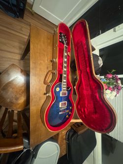 Blue  les Paul standard 2017
