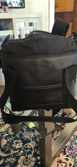 LL Bean insulated black lunch bag