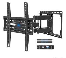 Mounting Dream TV Wall Mount for 32-70 Inch Television,Mount with Swivel and Tilt, Full Motion Bracket with Articulating Dual Arms, Fits 16inch Studs,