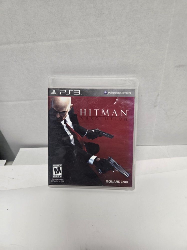 Hitman Absolutions Playstation 3 Game Clean Disc