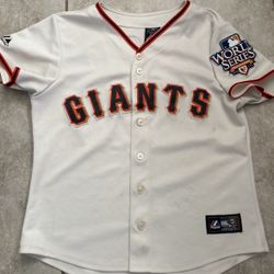 Womens Sf Giants Jersey Wilson Majestic Large