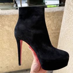 Make Me An Offer! Christian Louboutin Bianca Booty 120 – Size 37