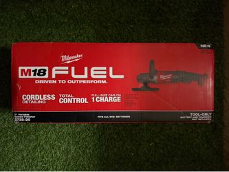 Milwaukee M18 FUEL 7in Variable Speed Polisher