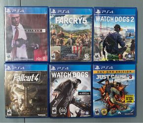 PlayStation PS4 Games $8 each