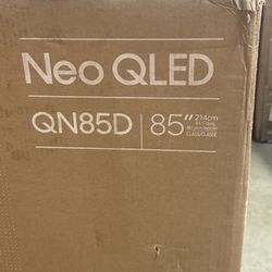 SAMSUNG 85-Inch Class Neo QLED 4K QN85D Series Neo Quantum HDR, Dolby Atmos, Object Tracking Sound, Motion Xcelerator Turbo+, Gaming Hub, Smart TV wit