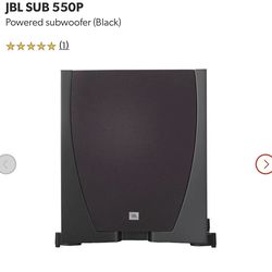 Two JBL550P Subwoofers