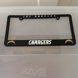 Chargers license plate frame