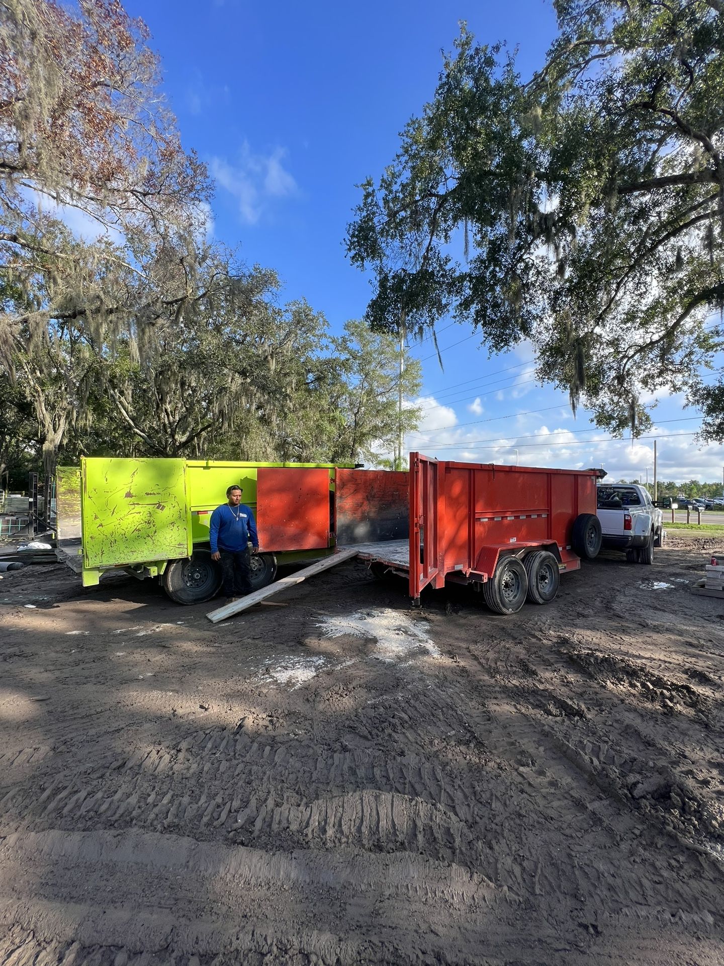 bobcat and dump