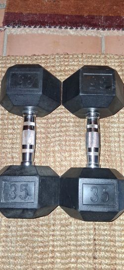 35 pound dumbell weights