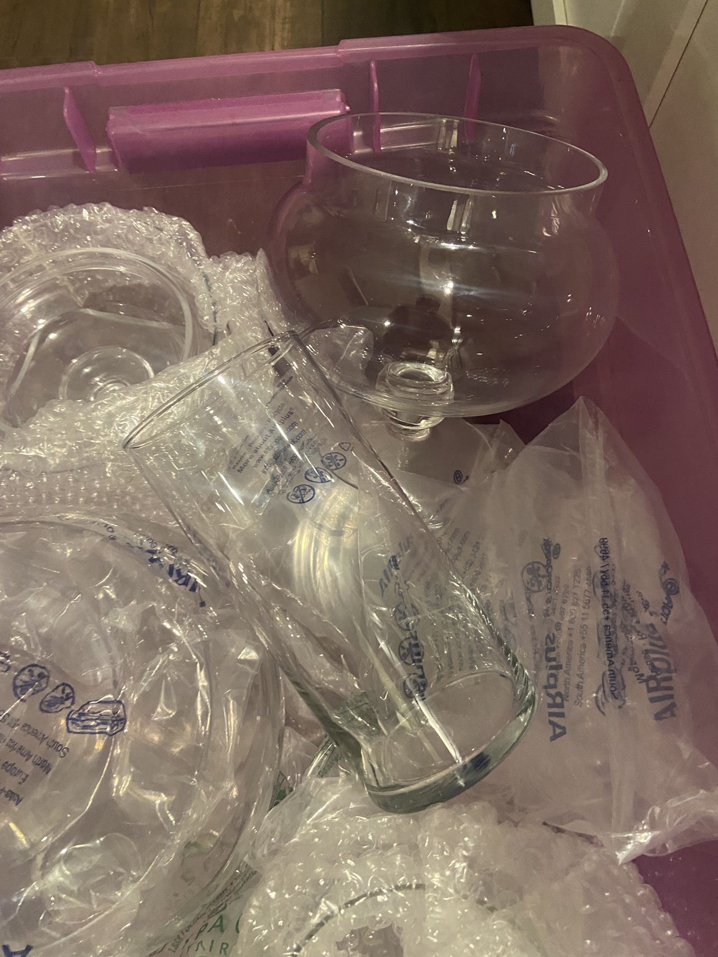 Glass Bowls & Vases For candy Dessert Bar
